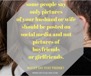 public display of affection on social media