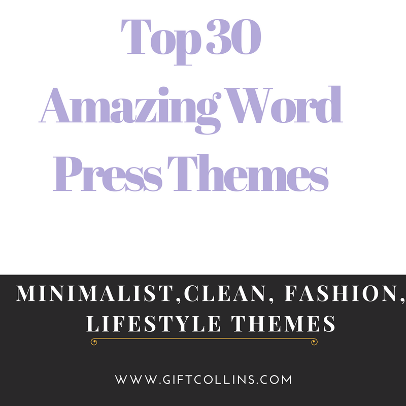 TOP 30+FREE UNIQUE WORD PRESS THEMES