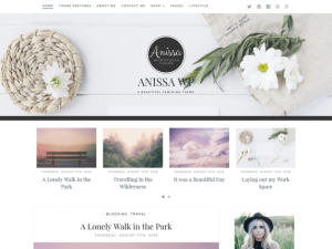 free unique feminine word press theme www.giftcollins.com