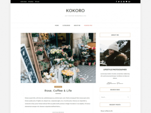 free unique word press theme www.giftcollins.com