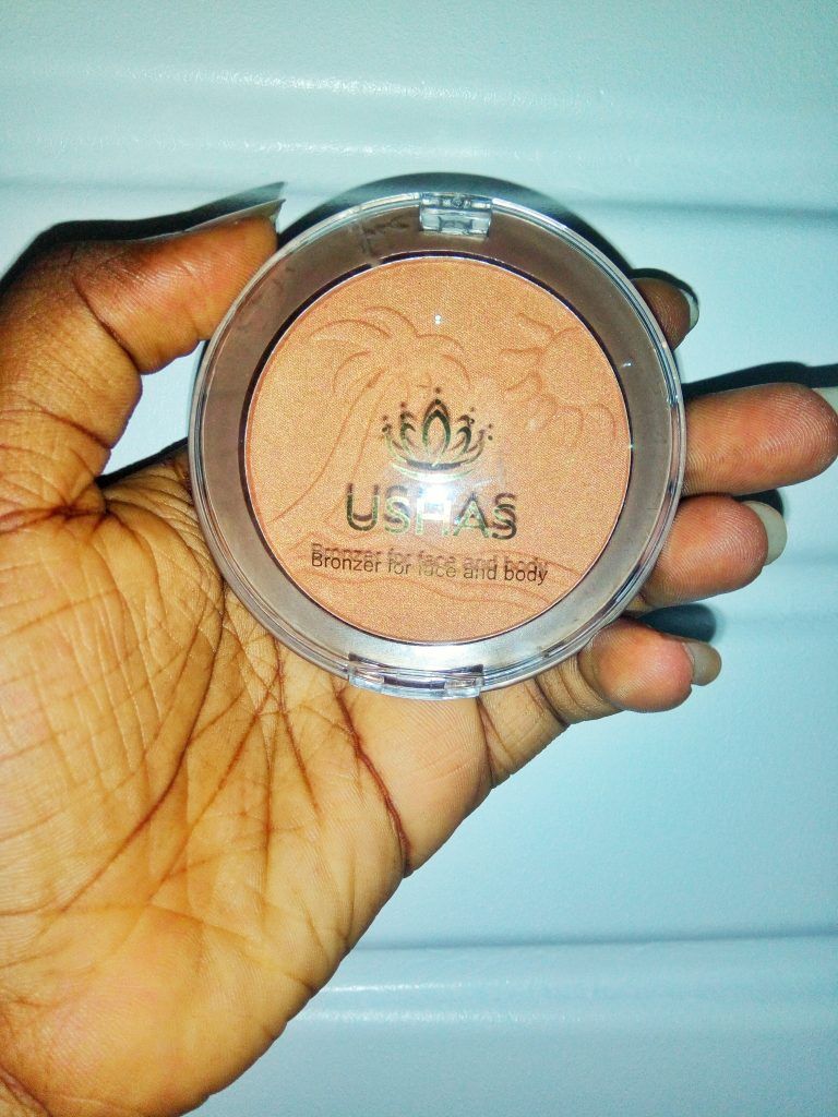 PRODUCT REVIEW FACE AND BODY BRONZER BY USHAS COSMETICS GIFT COLLINS