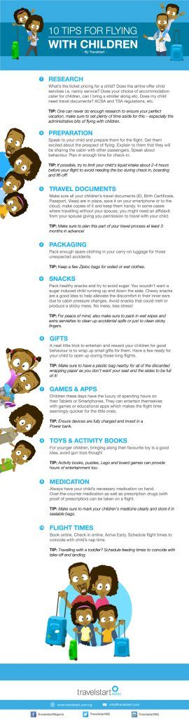 tips and tricks for travelling with kids