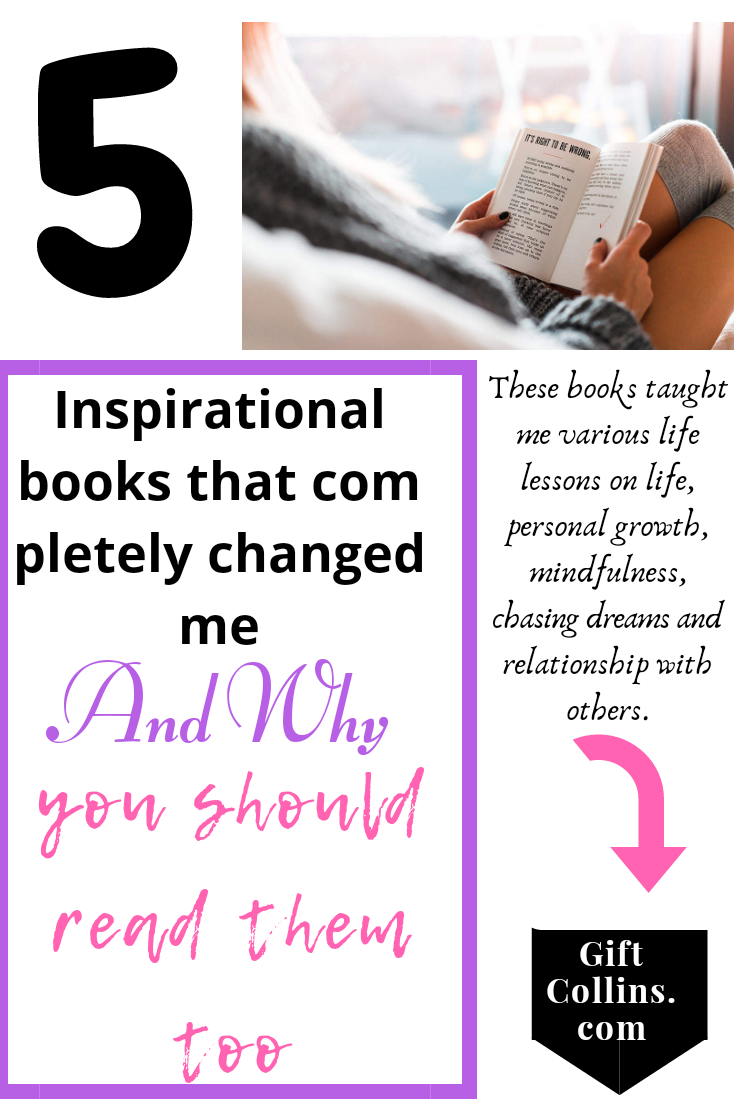 Inspirational books to read to completely change your life.
