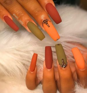 40 Acrylic Coffin Nails Inspiration for Fall 2021 – GIFT COLLINS